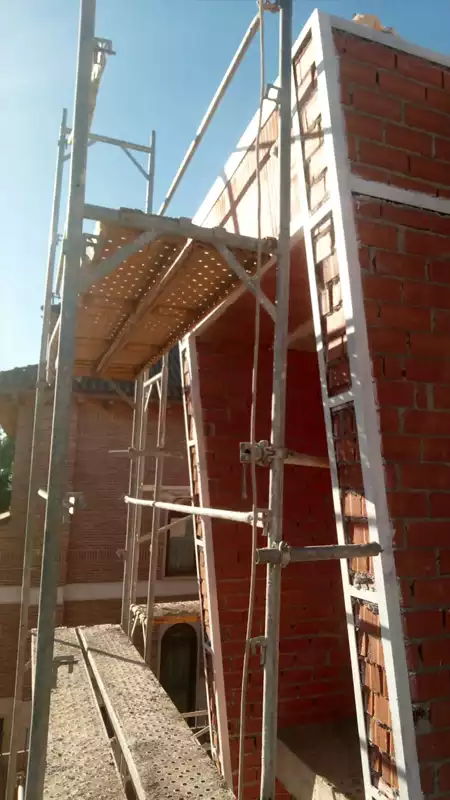 Albañilería construcción de vivienda
