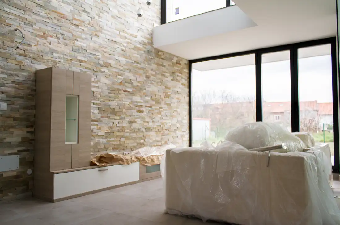 Detalle salon construccion vivienda Valladolid 2