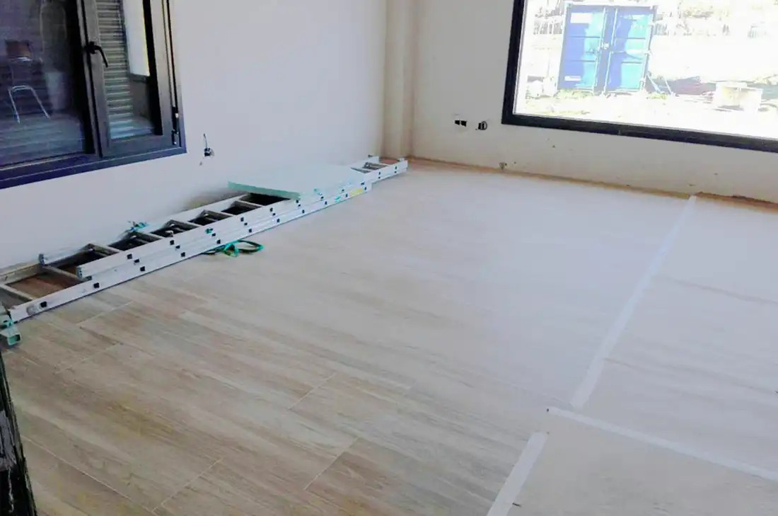 Colocación tarima flotante vivienda Madrid