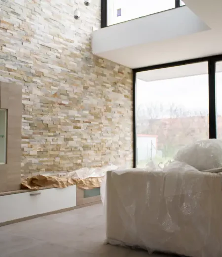 Detalle salon construccion vivienda Valladolid 2