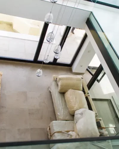 Detalle salon construccion vivienda valladolid