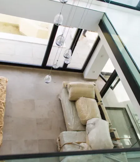 Detalle salon construccion vivienda valladolid