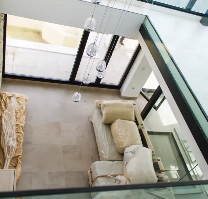 Detalle salon construccion vivienda valladolid