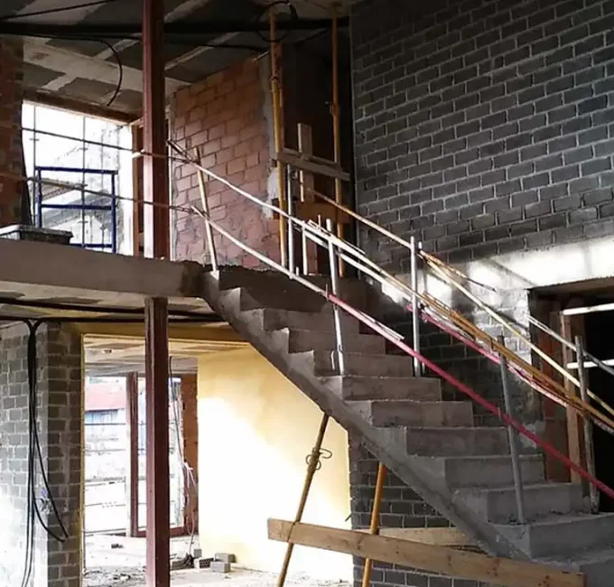 Albañilería interior vivienda